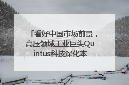 看好中国市场前景，高压领域工业巨头Quintus科技深化本土策略，构建全方位服务亚太区总部