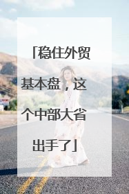 稳住外贸基本盘，这个中部大省出手了