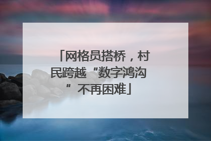 网格员搭桥，村民跨越“数字鸿沟”不再困难