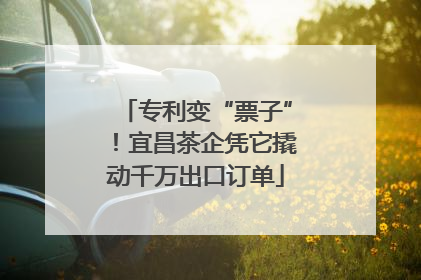 专利变“票子”！宜昌茶企凭它撬动千万出口订单