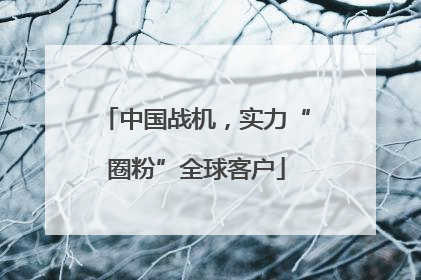 中国战机，实力“圈粉”全球客户