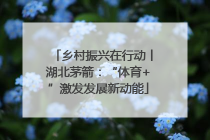 乡村振兴在行动丨湖北茅箭：“体育+”激发发展新动能