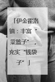伊金霍洛镇：丰富“菜篮子”，充实“钱袋子”