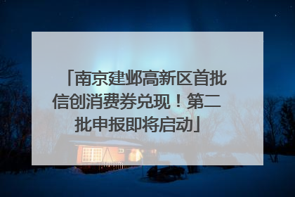 南京建邺高新区首批信创消费券兑现！第二批申报即将启动