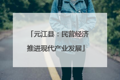 元江县：民营经济推进现代产业发展