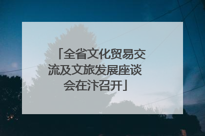 全省文化贸易交流及文旅发展座谈会在汴召开