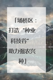 埇桥区：打造“种业科技谷” 助力强农兴种
