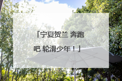 宁夏贺兰 奔跑吧 轮滑少年！