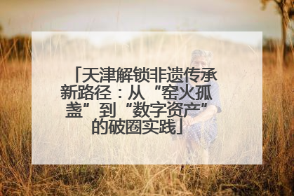 天津解锁非遗传承新路径：从“窑火孤盏”到“数字资产”的破圈实践