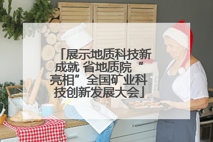 展示地质科技新成就 省地质院“亮相”全国矿业科技创新发展大会