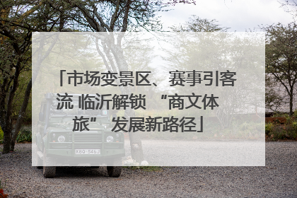 市场变景区、赛事引客流 临沂解锁 “商文体旅” 发展新路径