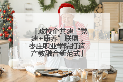 政校企共建“党建+康养”联盟，枣庄职业学院打造产教融合新范式