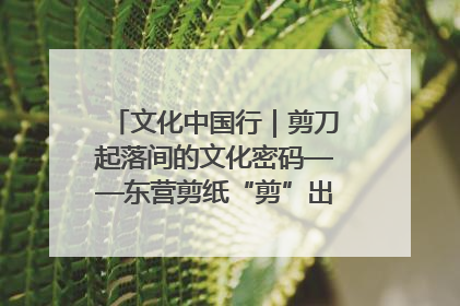 文化中国行｜剪刀起落间的文化密码——东营剪纸“剪”出非遗传承与现代生活的融合之道