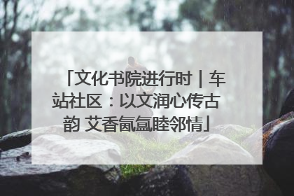文化书院进行时｜车站社区：以文润心传古韵 艾香氤氲睦邻情