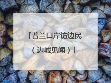 普兰口岸访边民（边城见闻）