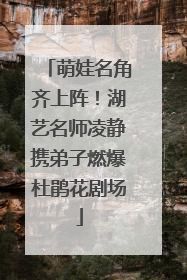 萌娃名角齐上阵！湖艺名师凌静携弟子燃爆杜鹃花剧场