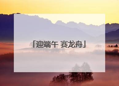 迎端午 赛龙舟