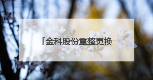 金科股份重整更换一家财务投资人，海南陆和私募和单小飞承接其投资额度
